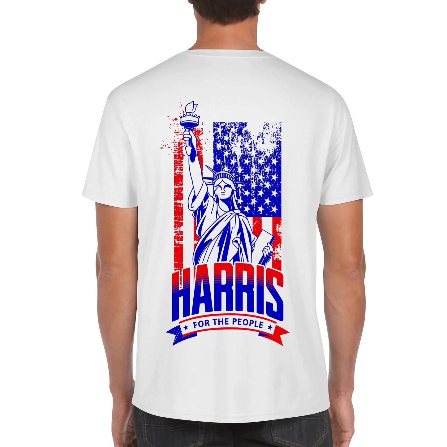 Retro Harris For The People - Mens Soft 100% Cotton T-Shirt