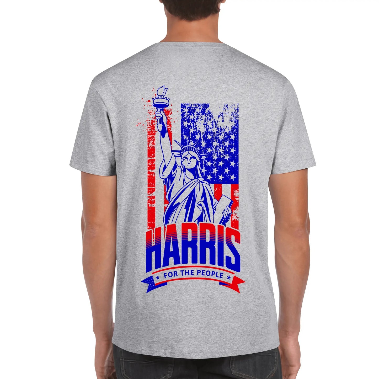 Retro Harris For The People - Mens Soft 100% Cotton T-Shirt