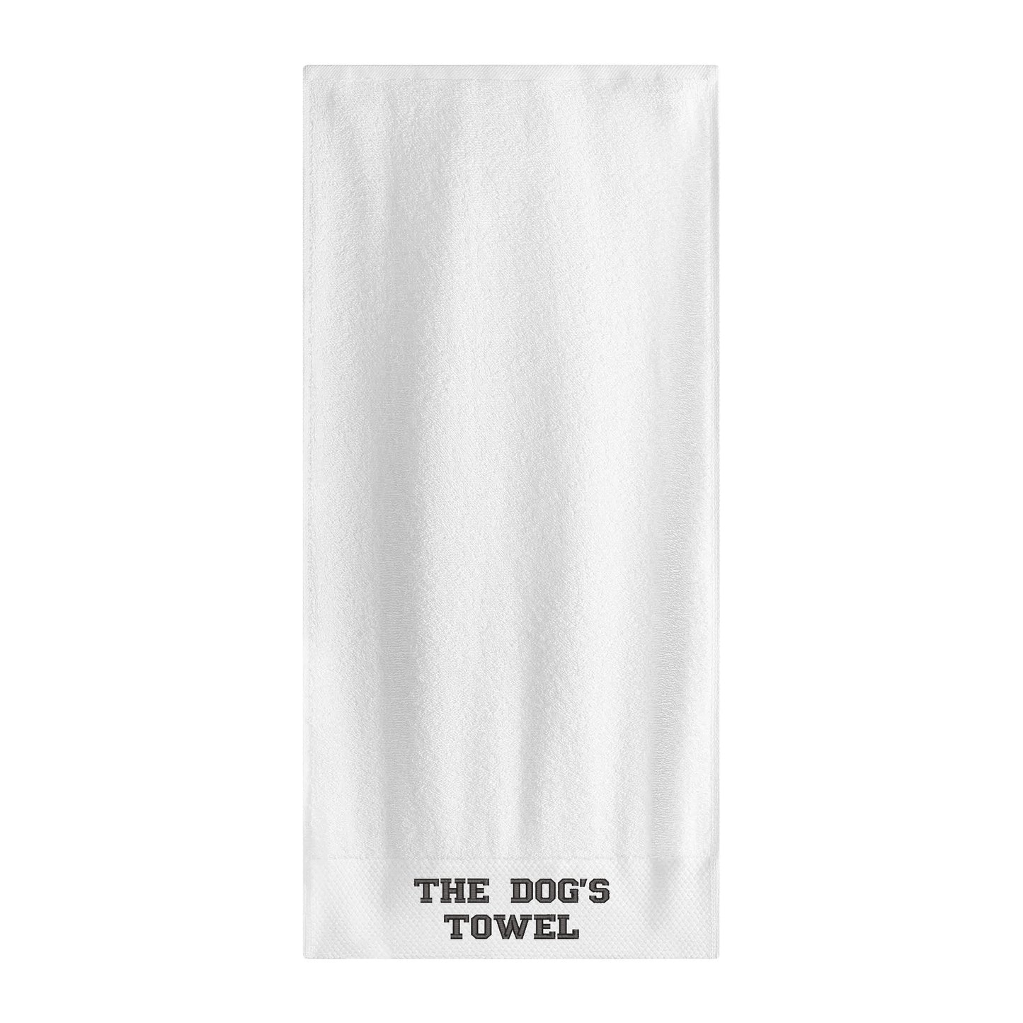 The Dogs Towel - Embroidered Long Size Towel