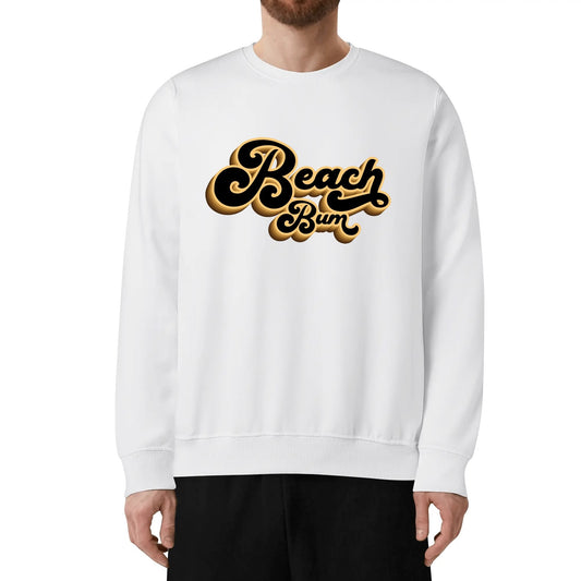 RETRO Beach Bum Vibes - Unisex Cotton Sweatshirt