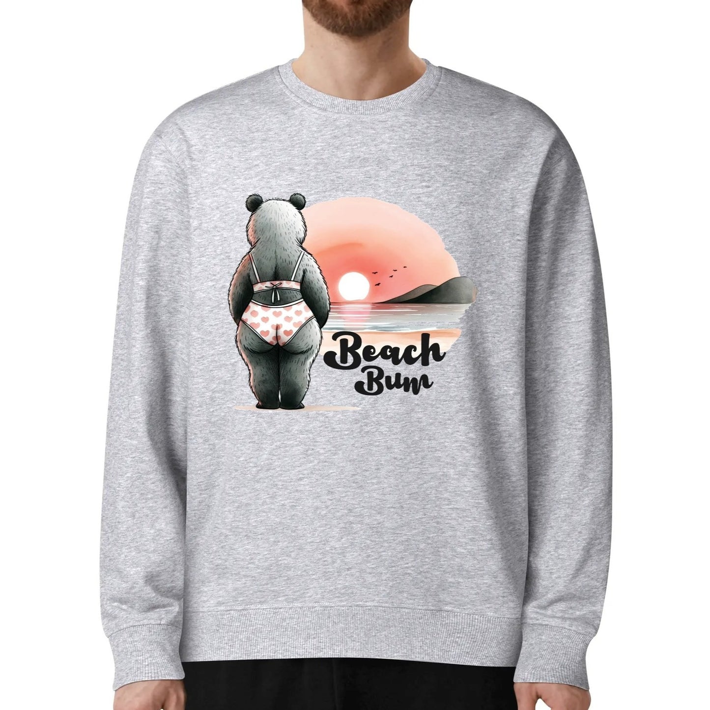 Cheeky Beach Bum - Unisex Soft 100% Cotton Sweatshirt