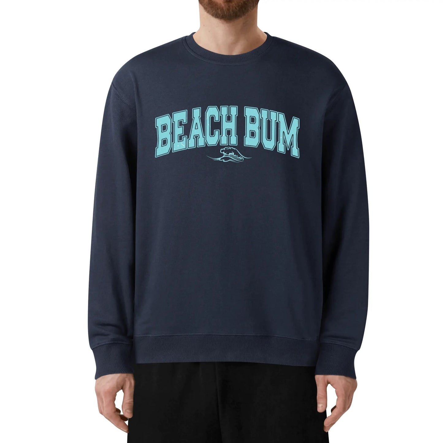 College Beach Bum - Unisex Soft 100% Cotton Sweatshirt