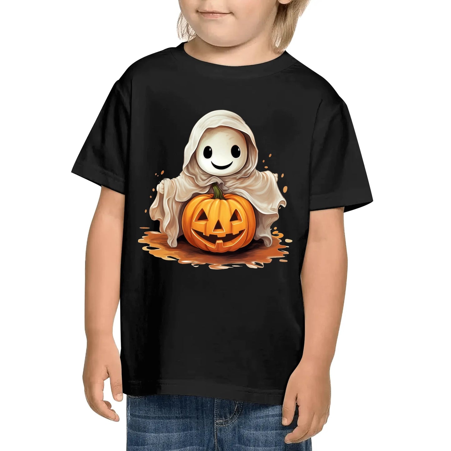 Fun Ghosts - 100% Soft Cotton Kids Halloween T-Shirts