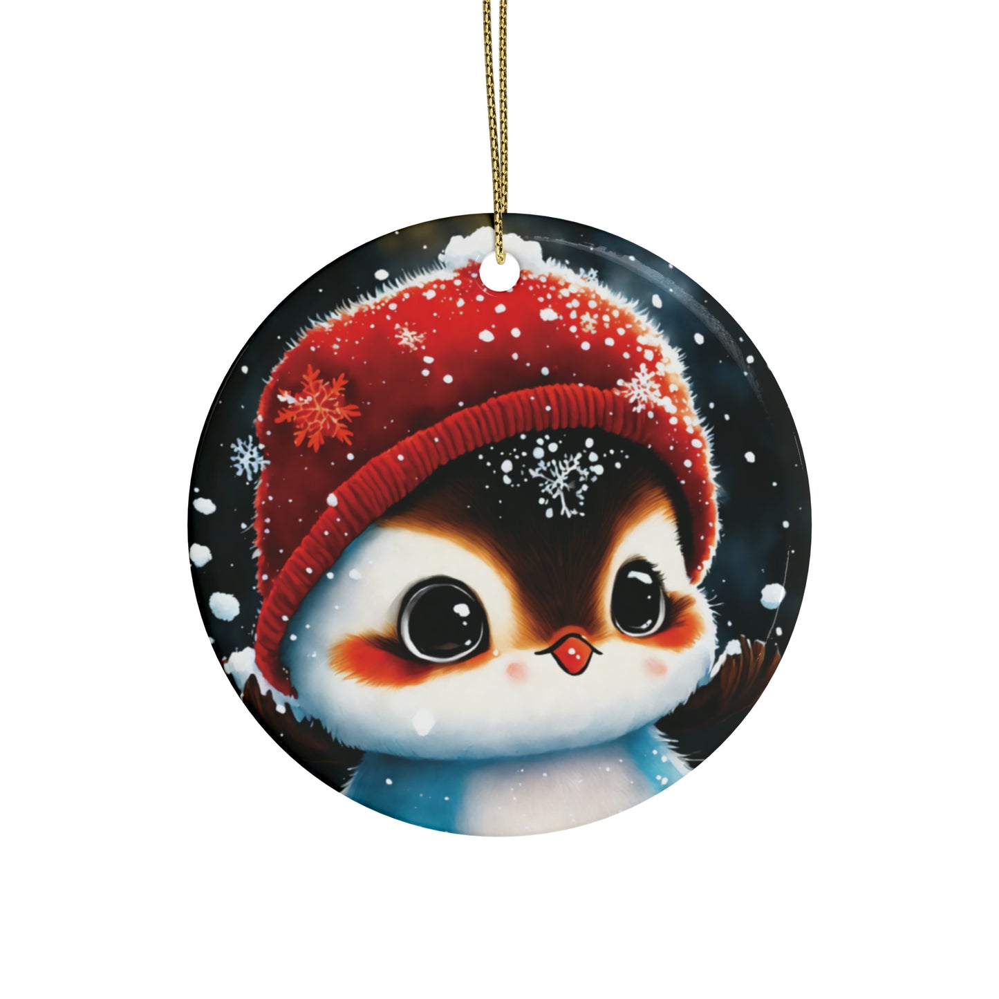 Woodland Creature | Ceramic Christmas Ornaments (1pcs, 5pcs, 10pcs, 20pcs) - 5