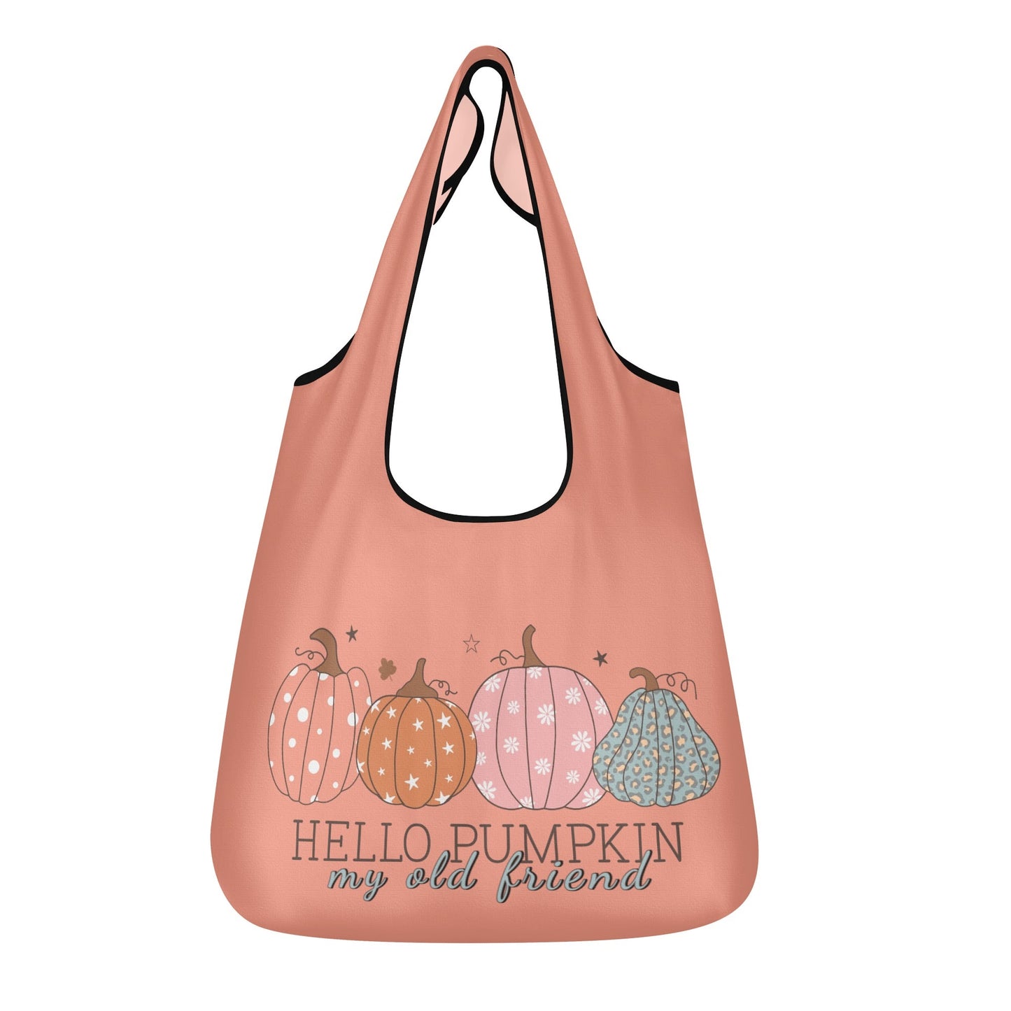 Hello Pumpkin My Old Friend - 3 Pack of Grocery Bags to Celebrate Fall!