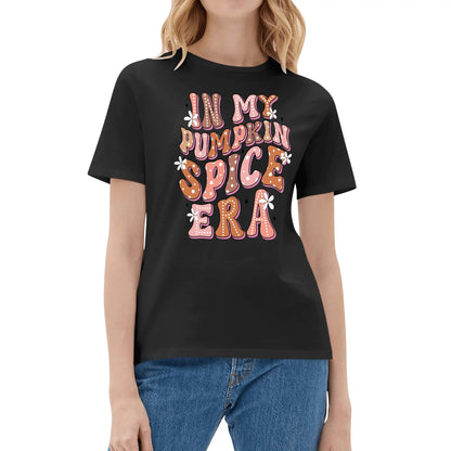 In My Pumpkin Spice Era - Womens Super Soft 100% Cotton T-Shirt