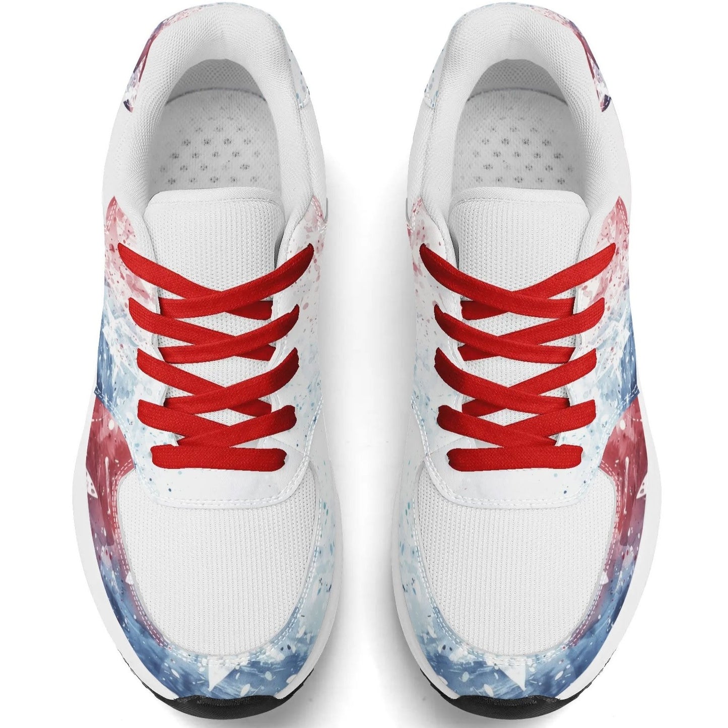 USA Abstract Runners - Adult Lightweight Low Top Mesh and PU Athletic Fashion Shoes