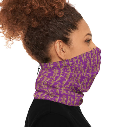 Gingerbread Glitter Neck Gaiter – Sweet Holiday Style