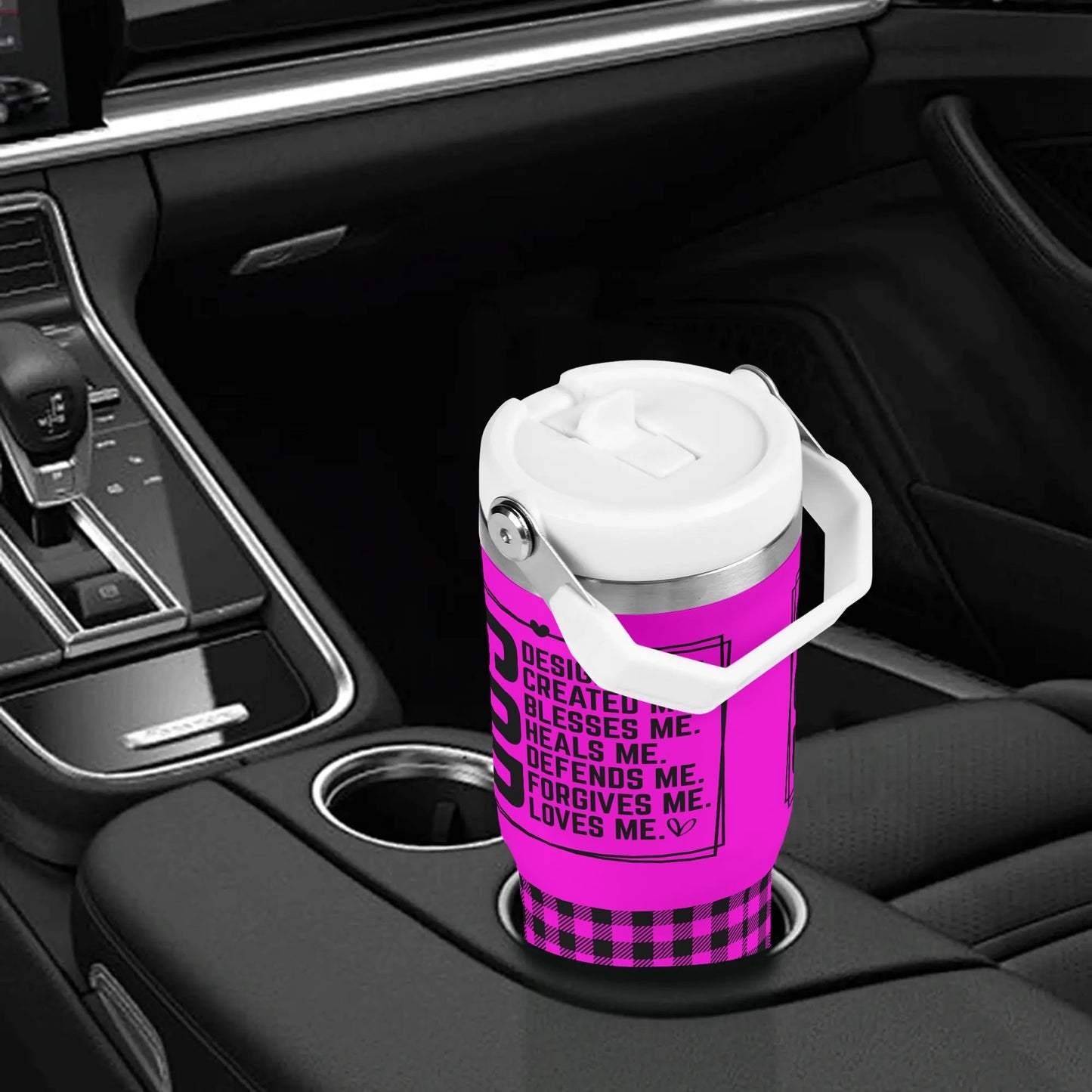 God Loves Me - 30oz Stainless Steel Tumblers Coffee Cup Suitable for Vehicle Cup Holders - Dishwasher Safe