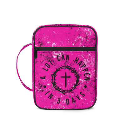 Grunge Collection - Youth Bible Cover with Pocket & Carrying Handle