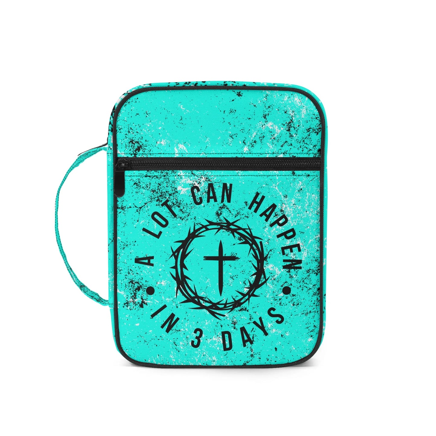 Grunge Collection - Youth Bible Cover with Pocket & Carrying Handle