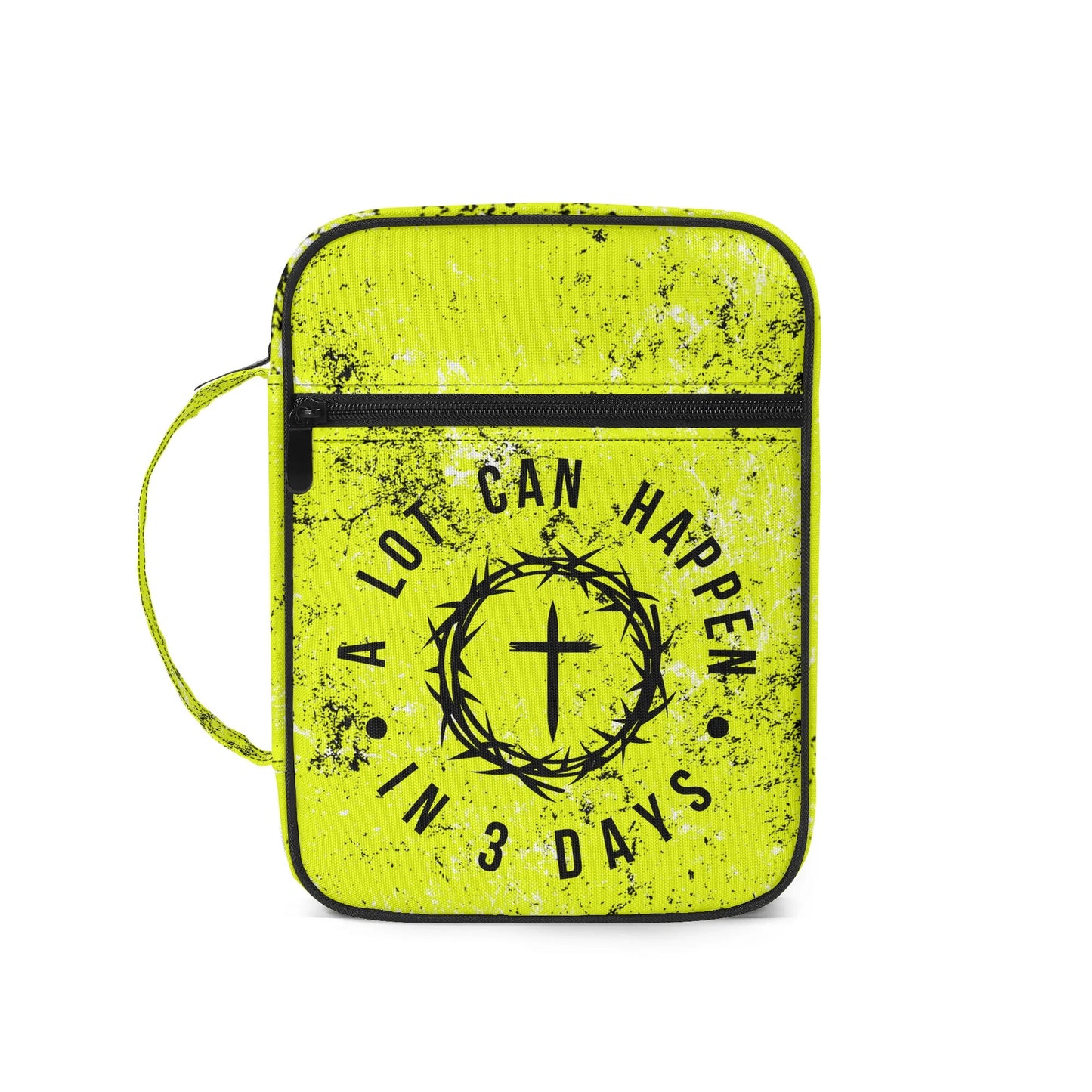 Grunge Collection - Youth Bible Cover with Pocket & Carrying Handle