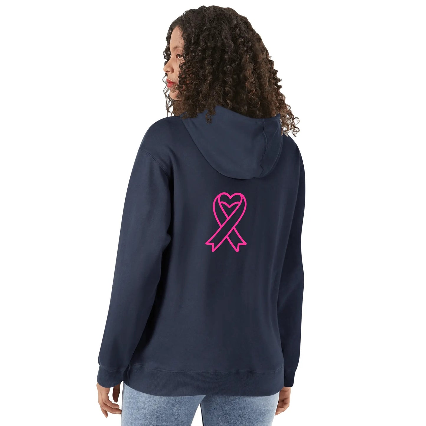 In October We Wear Pink - Unisex 100% Soft Cotton Hoodie - Fight Cancer