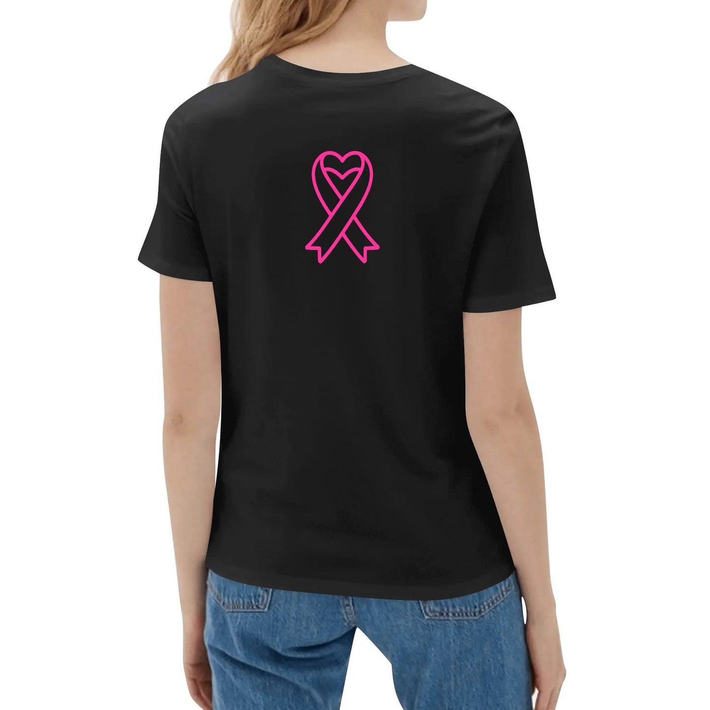 In October We Wear Pink - Womens Super Soft 100% Cotton T-Shirt