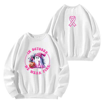 In October We Wear Pink - Unisex Soft 100% Cotton Sweatshirt