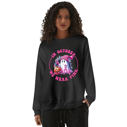 In October We Wear Pink - Unisex Soft 100% Cotton Sweatshirt