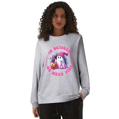 In October We Wear Pink - Unisex Soft 100% Cotton Sweatshirt