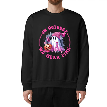 In October We Wear Pink - Unisex Soft 100% Cotton Sweatshirt