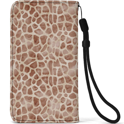 Baby Giraffe - Unique Cell Phone Flip Case fits Most Mobile Phones