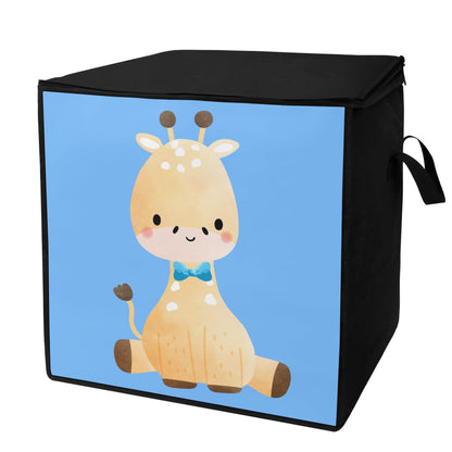 Baby Giraffe -  Bedding/Toys Storage Box ZIPPERED Collapsible Bag