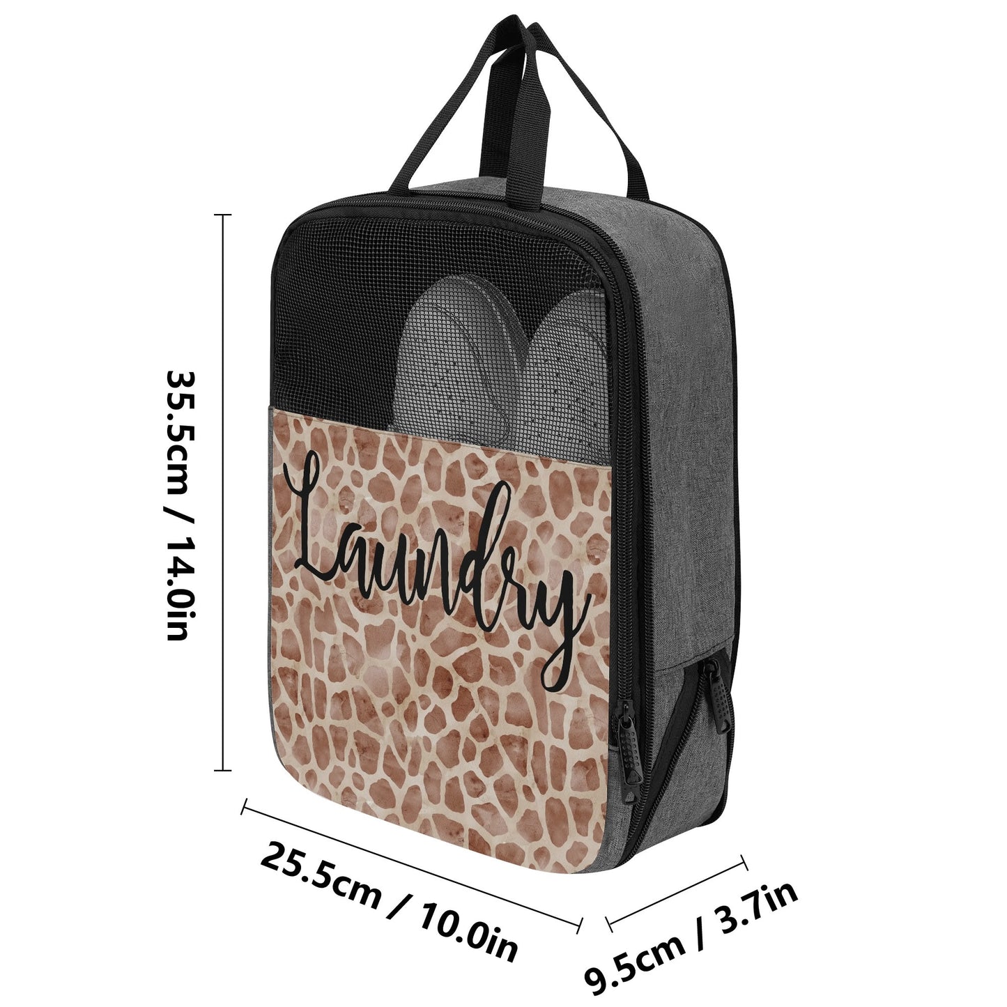 Travelling/Camping - Giraffe Print Collapsible Garment Bags - Save Space When Packing!