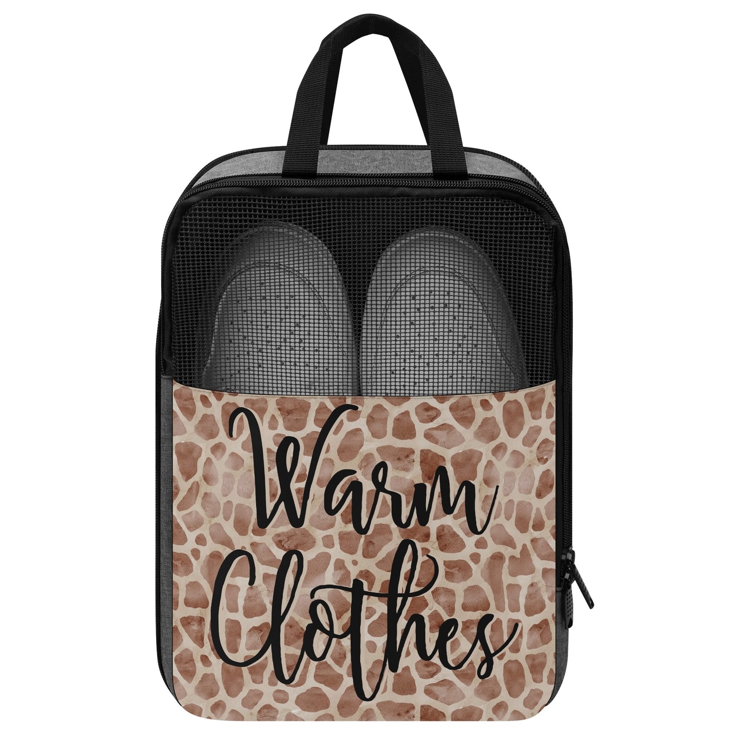 Travelling/Camping - Giraffe Print Collapsible Garment Bags - Save Space When Packing!