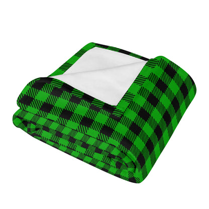 Truly Canadian Buffalo Plaid -Soft Flannel Breathable Blanket 4 Sizes for Kids