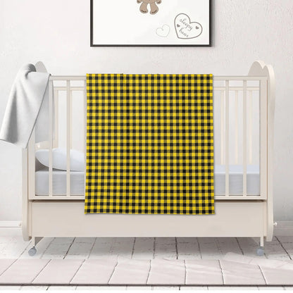 Truly Canadian Buffalo Plaid -Soft Flannel Breathable Blanket 4 Sizes for Kids