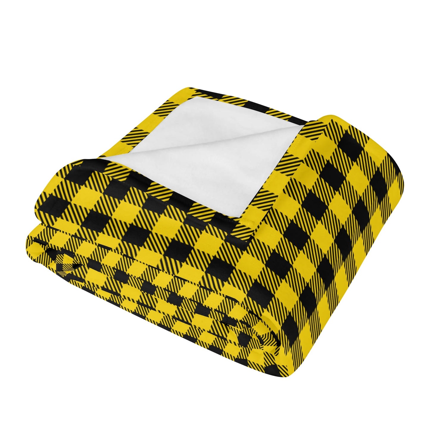 Truly Canadian Buffalo Plaid -Soft Flannel Breathable Blanket 4 Sizes for Kids