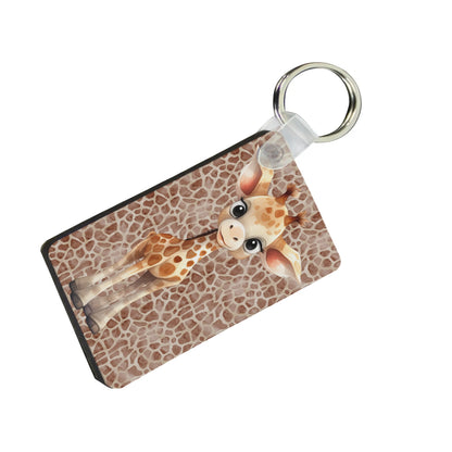 Heartfelt Gift Ideas: Unique Fun African Animal Prints Keychains - Double-Sided Printed, Unique Designs, Perfect for Luggage & Keys