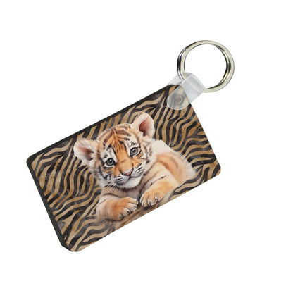 Heartfelt Gift Ideas: Unique Fun African Animal Prints Keychains - Double-Sided Printed, Unique Designs, Perfect for Luggage & Keys