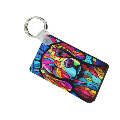 Heartfelt Gift Ideas: Unique Fun & Beautiful Up Close & Personal Animal Keychains - Double-Sided Printed, Unique Designs, Perfect for Luggage & Keys