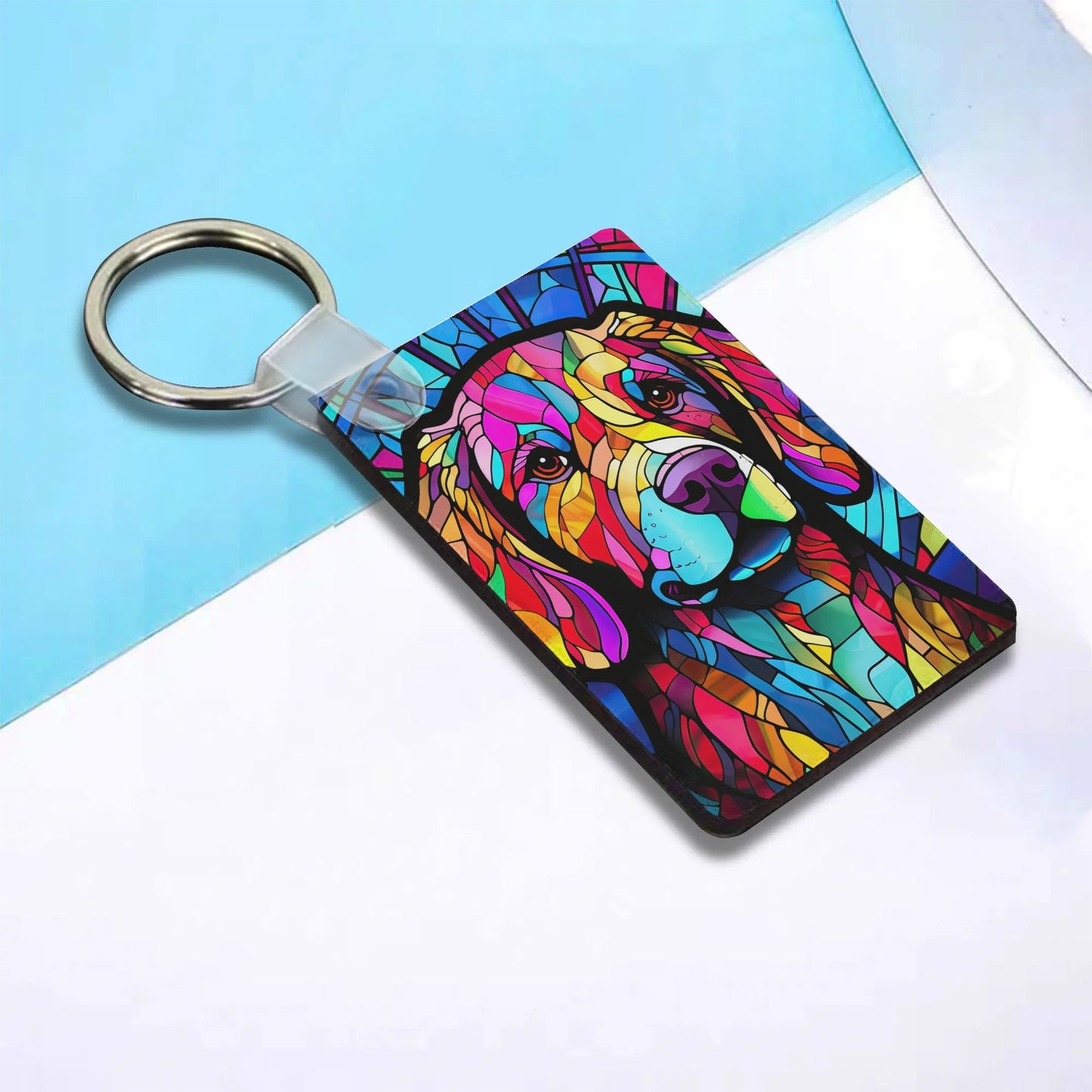 Heartfelt Gift Ideas: Unique Fun & Beautiful Up Close & Personal Animal Keychains - Double-Sided Printed, Unique Designs, Perfect for Luggage & Keys