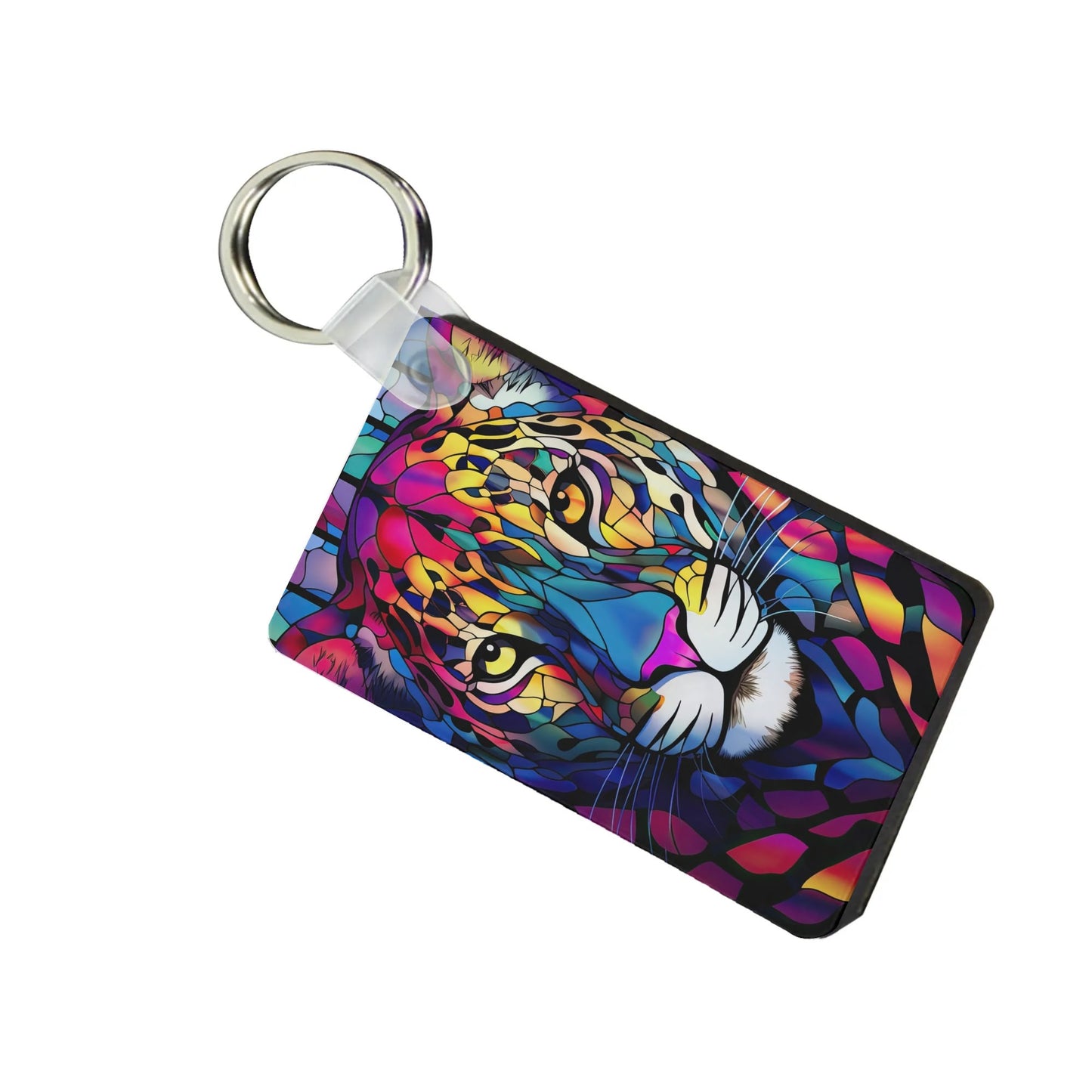 Heartfelt Gift Ideas: Unique Fun & Beautiful Up Close & Personal Animal Keychains - Double-Sided Printed, Unique Designs, Perfect for Luggage & Keys