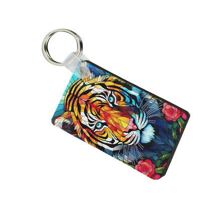 Heartfelt Gift Ideas: Unique Fun & Beautiful Up Close & Personal Animal Keychains - Double-Sided Printed, Unique Designs, Perfect for Luggage & Keys