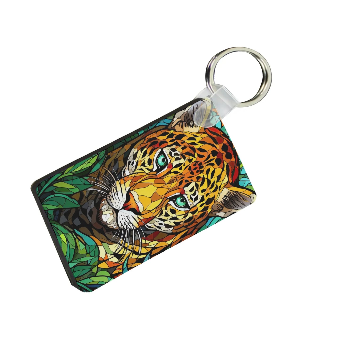 Heartfelt Gift Ideas: Unique Fun & Beautiful Up Close & Personal Animal Keychains - Double-Sided Printed, Unique Designs, Perfect for Luggage & Keys