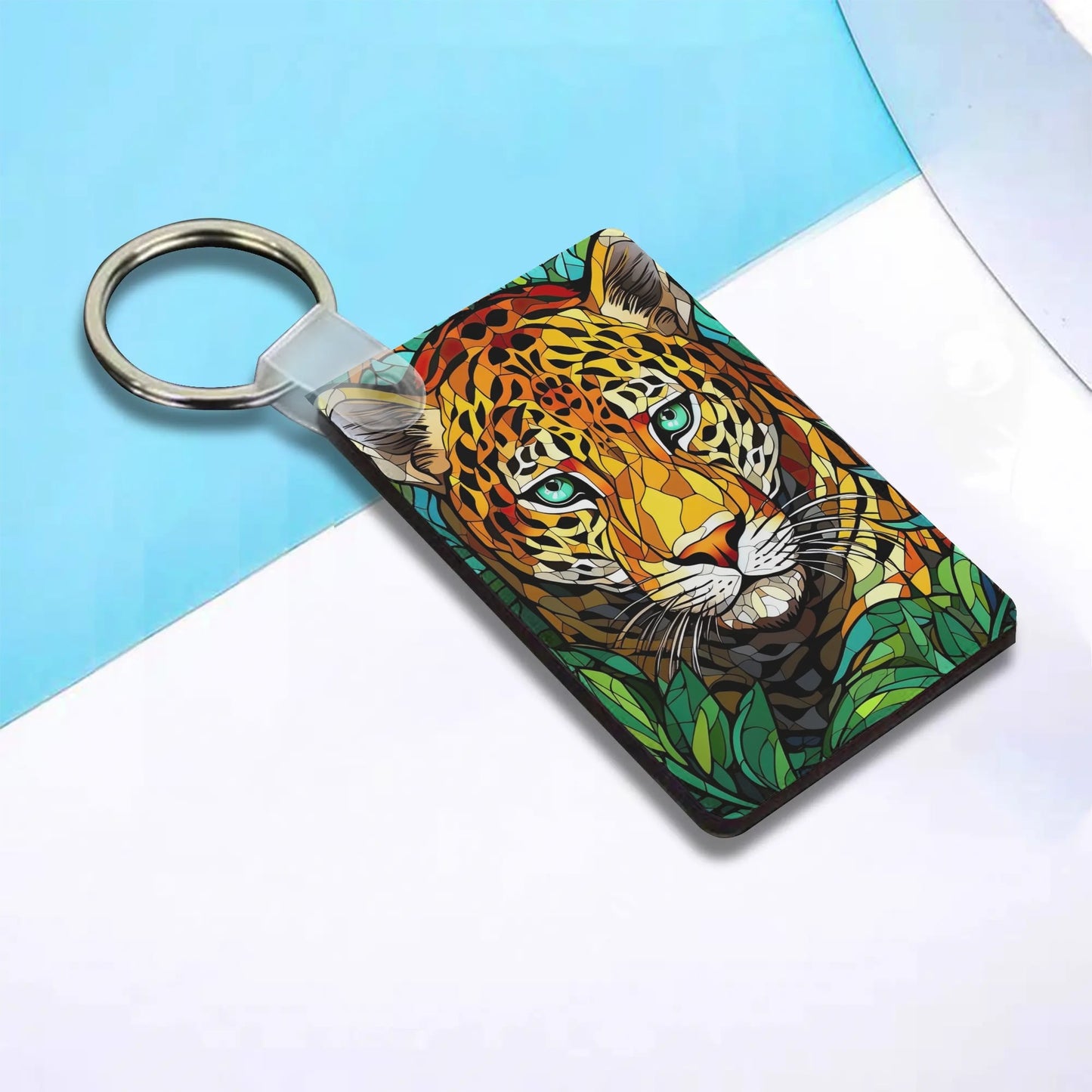 Heartfelt Gift Ideas: Unique Fun & Beautiful Up Close & Personal Animal Keychains - Double-Sided Printed, Unique Designs, Perfect for Luggage & Keys