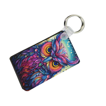 Heartfelt Gift Ideas: Unique Fun & Beautiful Up Close & Personal Animal Keychains - Double-Sided Printed, Unique Designs, Perfect for Luggage & Keys