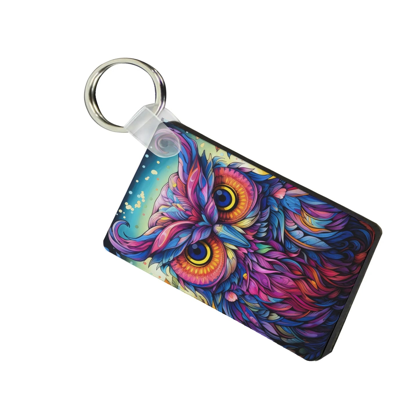 Heartfelt Gift Ideas: Unique Fun & Beautiful Up Close & Personal Animal Keychains - Double-Sided Printed, Unique Designs, Perfect for Luggage & Keys