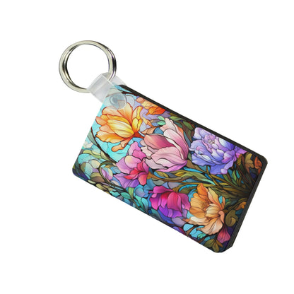 Heartfelt Gift Ideas: Personalized Stained Glass Keychains - Double-Sided Printed, Unique Designs, Perfect for Luggage & Keys