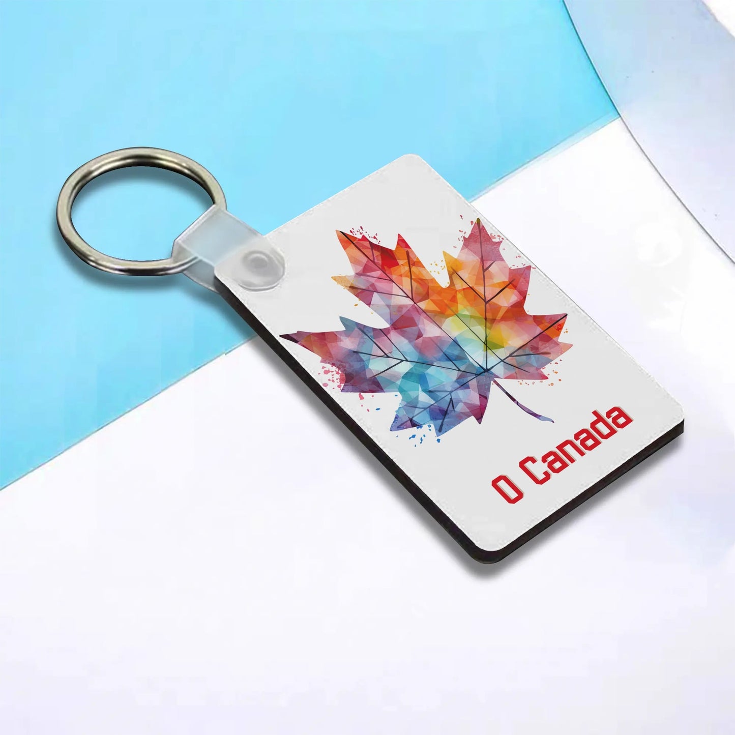 Heartfelt Gift Ideas: Unique Fun Canadian Keychains - Double-Sided Printed, Unique Designs, Perfect for Luggage & Keys