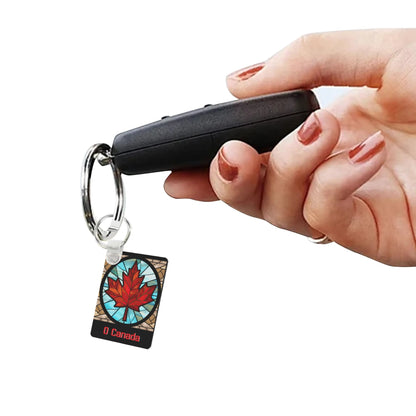 Heartfelt Gift Ideas: Unique Fun Canadian Keychains - Double-Sided Printed, Unique Designs, Perfect for Luggage & Keys