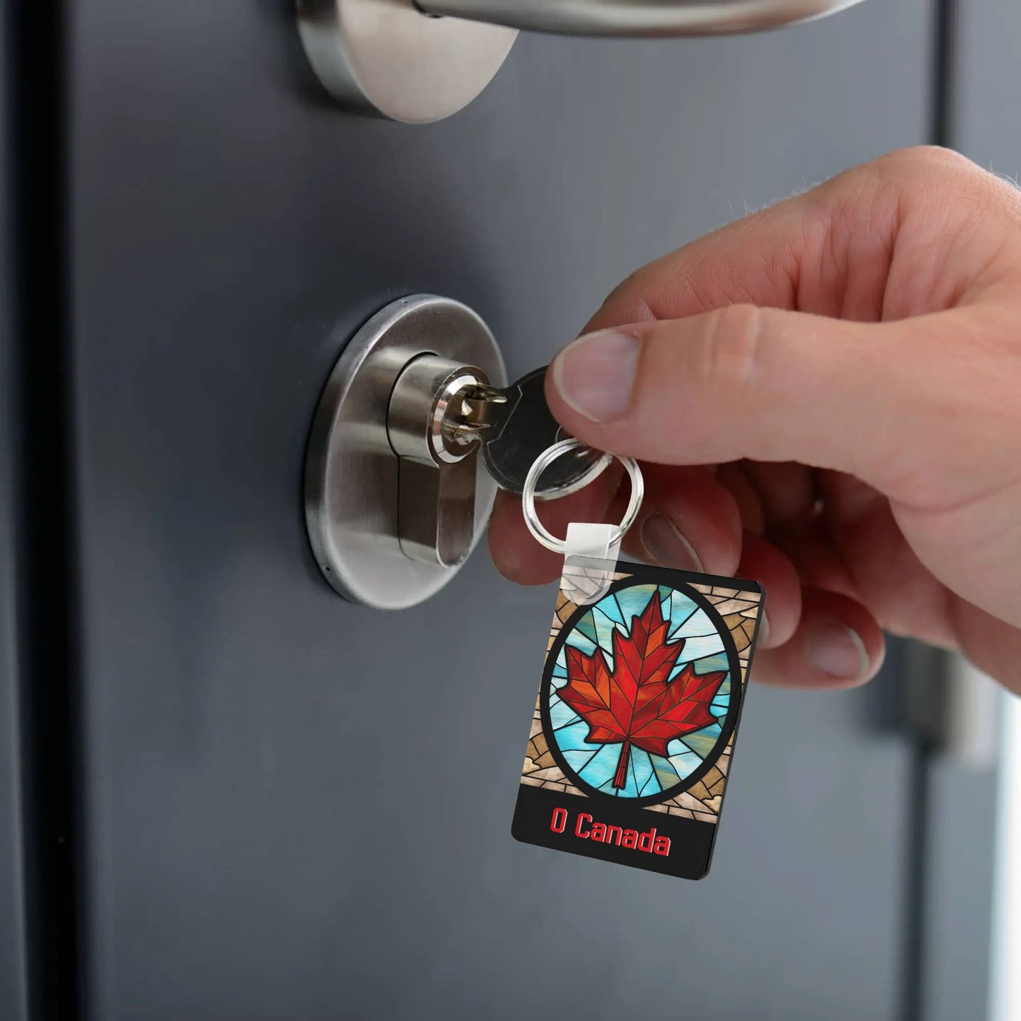 Heartfelt Gift Ideas: Unique Fun Canadian Keychains - Double-Sided Printed, Unique Designs, Perfect for Luggage & Keys