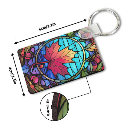 Heartfelt Gift Ideas: Unique Fun Canadian Keychains - Double-Sided Printed, Unique Designs, Perfect for Luggage & Keys