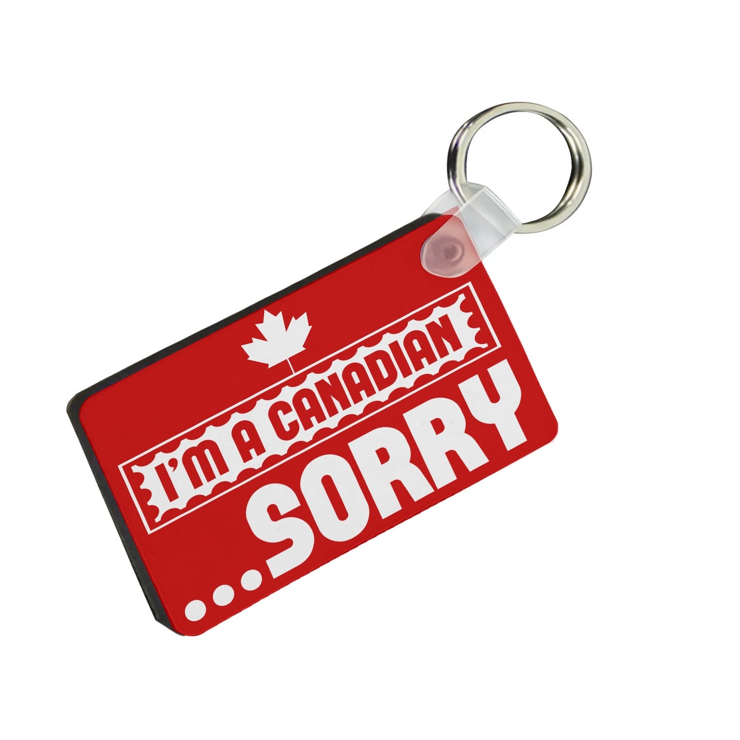 Heartfelt Gift Ideas: Unique Fun Canadian Keychains - Double-Sided Printed, Unique Designs, Perfect for Luggage & Keys