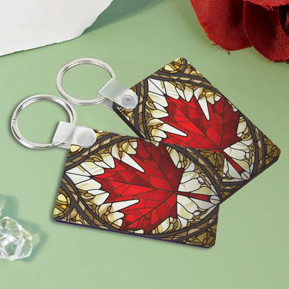 Heartfelt Gift Ideas: Unique Fun Canadian Keychains - Double-Sided Printed, Unique Designs, Perfect for Luggage & Keys