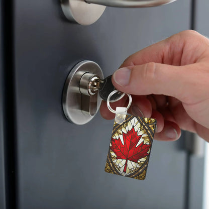 Heartfelt Gift Ideas: Unique Fun Canadian Keychains - Double-Sided Printed, Unique Designs, Perfect for Luggage & Keys