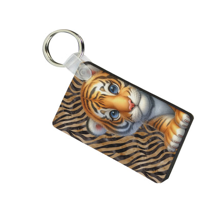 Heartfelt Gift Ideas: Unique Fun African Animal Prints Keychains - Double-Sided Printed, Unique Designs, Perfect for Luggage & Keys