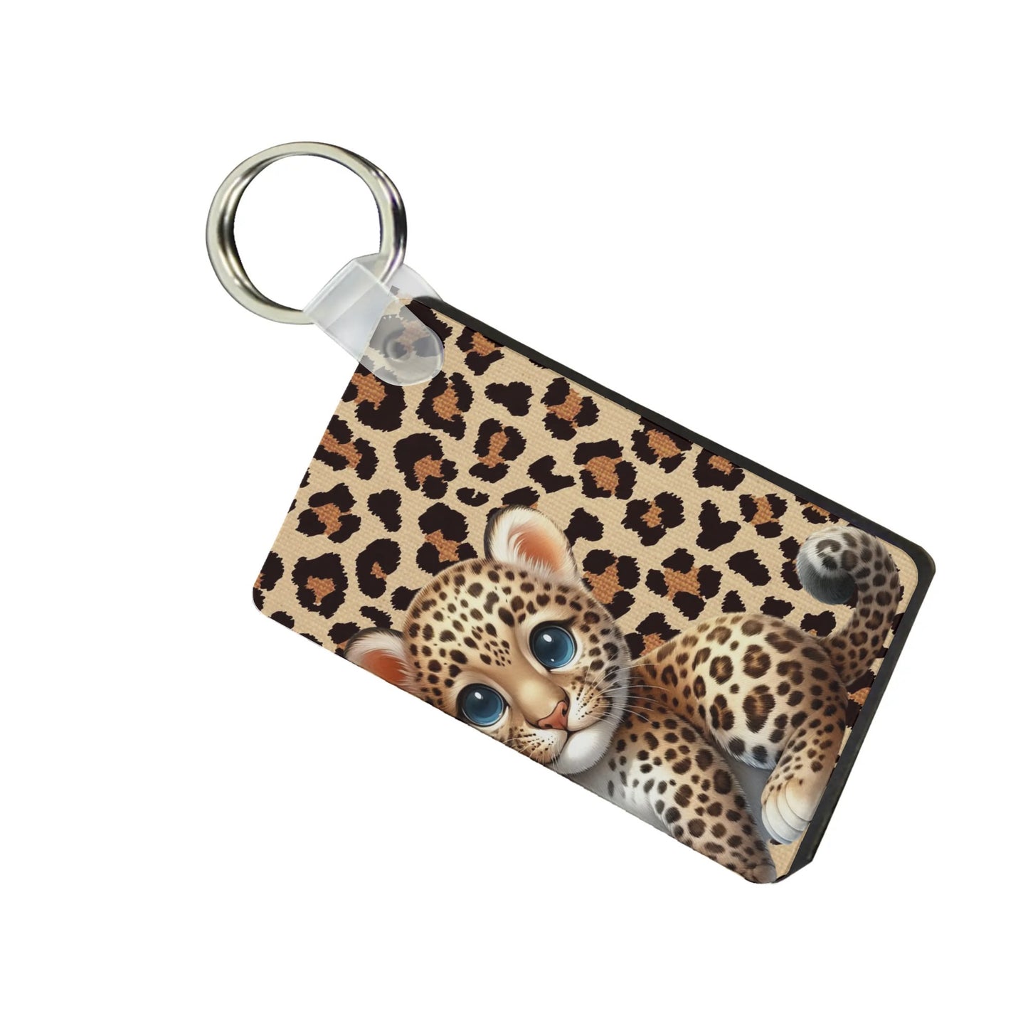 Heartfelt Gift Ideas: Unique Fun African Animal Prints Keychains - Double-Sided Printed, Unique Designs, Perfect for Luggage & Keys