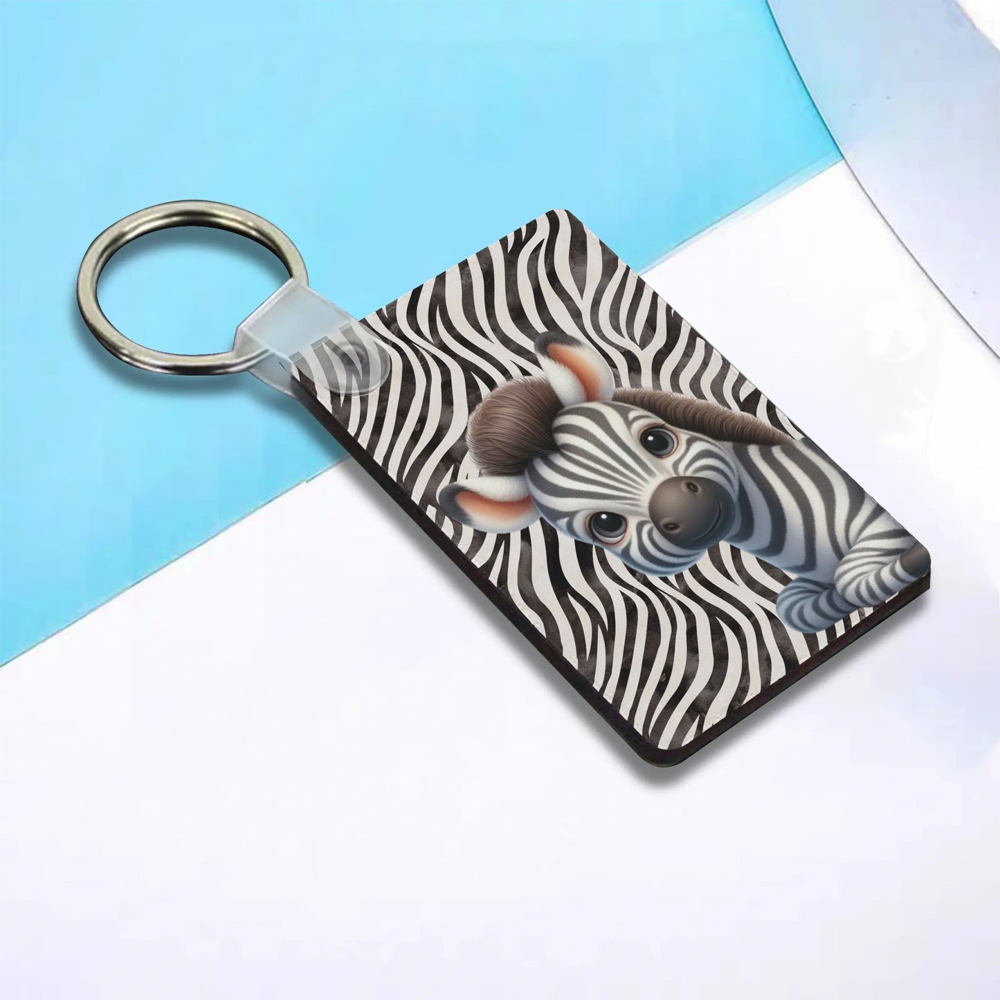 Heartfelt Gift Ideas: Unique Fun African Animal Prints Keychains - Double-Sided Printed, Unique Designs, Perfect for Luggage & Keys